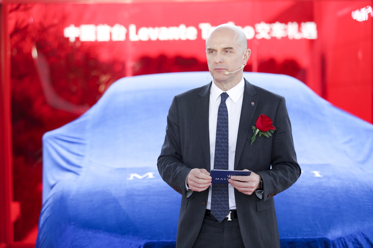 瑪莎拉蒂中國董事總經理Mirko Bordiga薄亞銘先生致辭